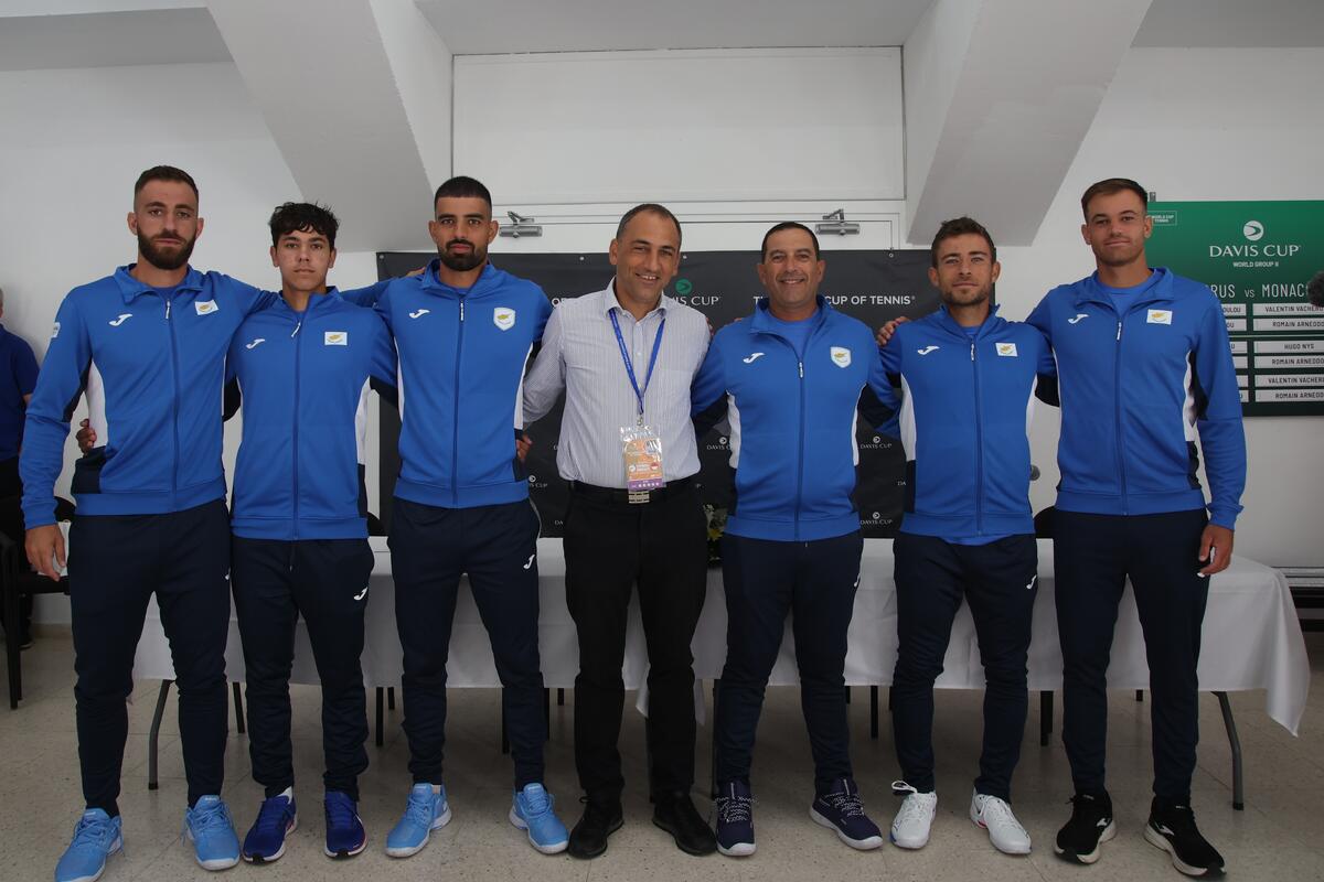 Davis Cup: H Κύπρος υποδέχεται το Μονακό thumb