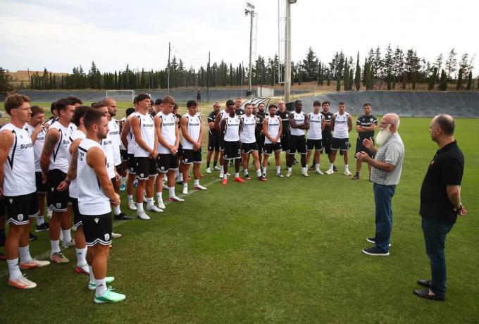 Σαββίδης: «Θέλω να δώσετε το αίμα σας για το πρωτάθλημα» thumb