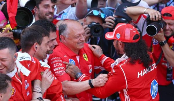 Η Scuderia είναι εδώ: Πρώτη νίκη μετά από 35 Grand Prix για τη Ferrari! image
