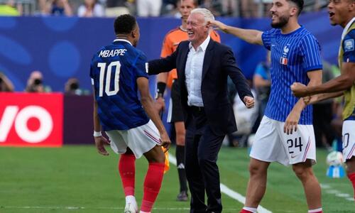 Η ξεχωριστή αφιέρωση του Μπαπέ στο 1-0 της Γαλλίας thumb
