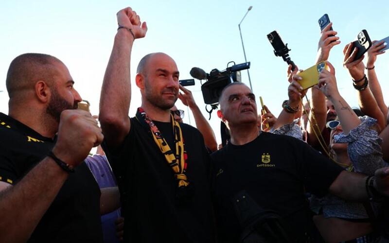 Το εντυπωσιακό ΒΙΝΤΕΟ για την υποδοχή του Βασίλη Σπανούλη! thumb