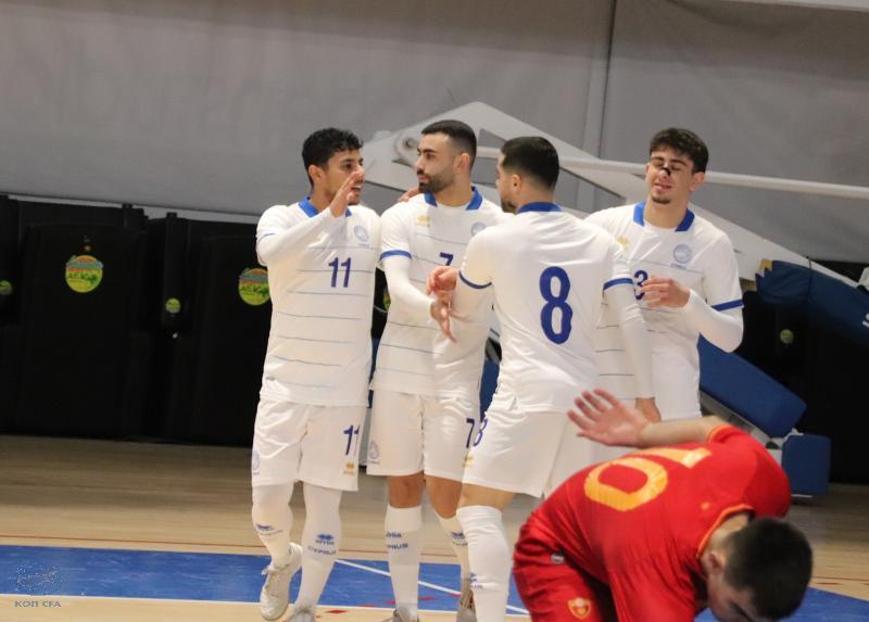 Εθνική Futsal: Φιλική ισοπαλία 2-2 με το Μαυροβούνιο thumb