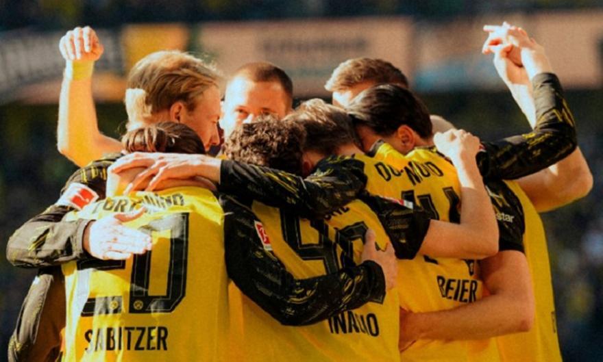Η Ντόρτμουντ με τεσσάρα εξασφάλισε το Champions League, «σκόνταψε» η Στουτγκάρδη thumb