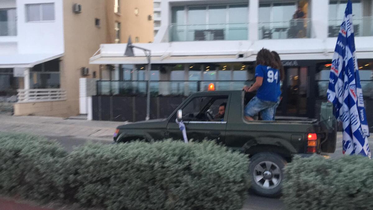 Δεν σταματούν οι πανηγυρισμοί των κυπελλούχων (video) thumb