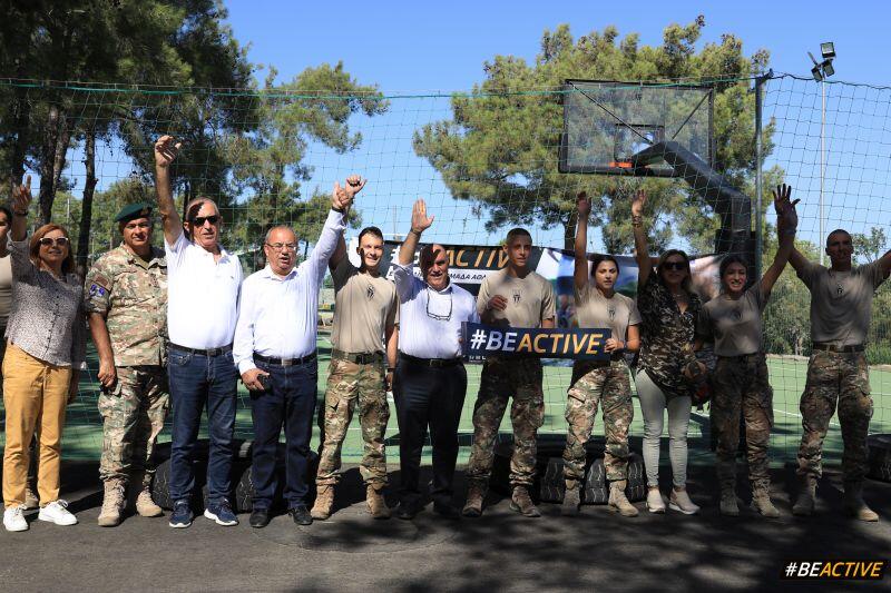 Ο Ανδρέας Μιχαηλίδης στη Λειτουργική Προπόνηση της 33ΜΚ που έγινε στο πλαίσιο του BeActive thumb