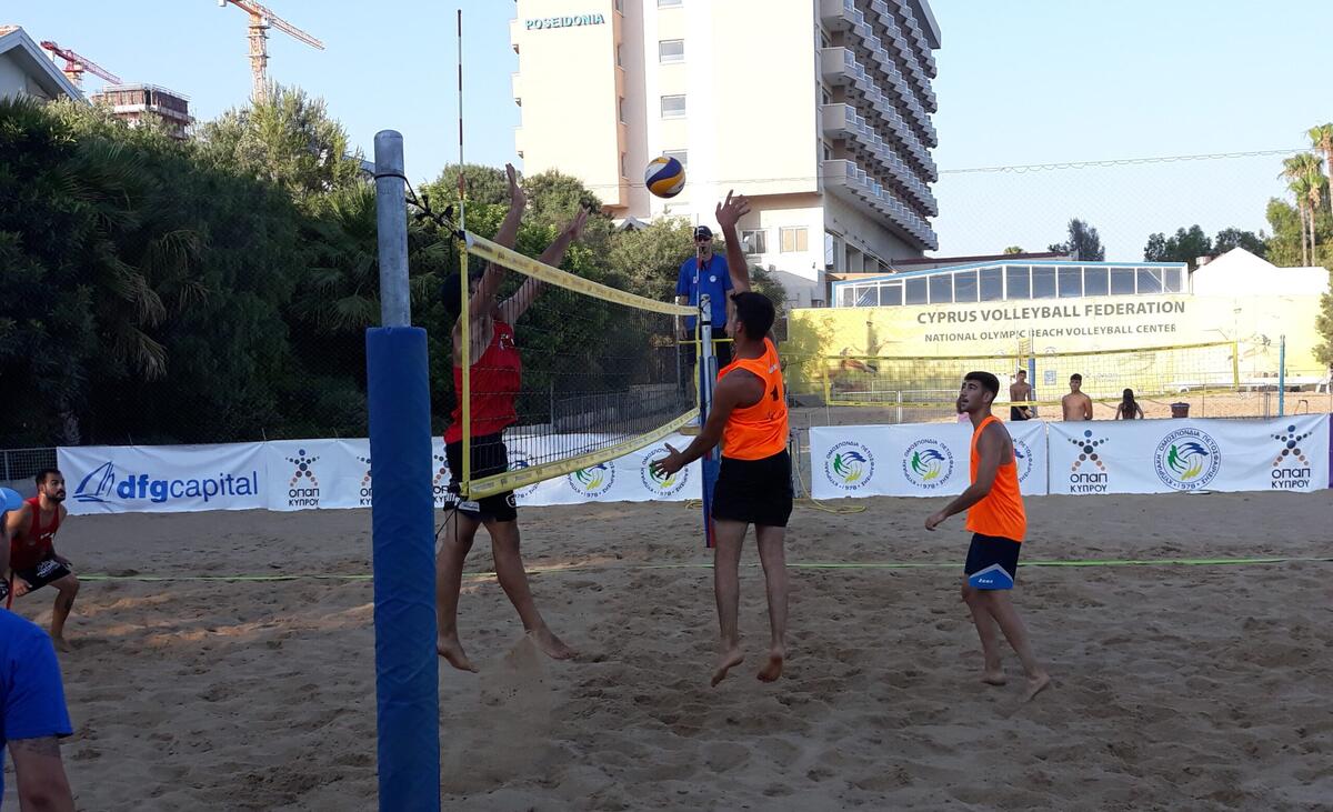 Παγκύπριο Πρωτάθλημα Beach Volley: Πρωταθλητές Χ. Ζορπής / Α. Λιοτατής στο 1ο τουρνουά thumb