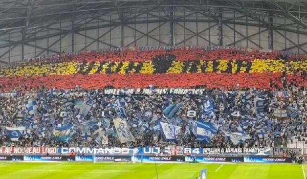 Οι ultras της Μαρσέιγ σήκωσαν πανό «Viva Roja» πριν την πρεμιέρα! image