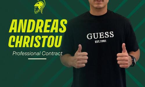Επαγγελματικό συμβόλαιο σε Αντρέα Χρίστου thumb