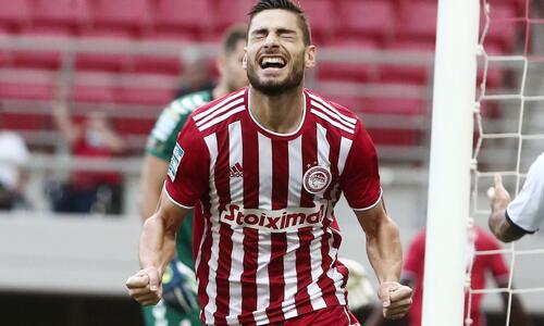 «Καρέ» του Ολυμπιακού (4-1) με Απόλλωνα Σμύρνης thumb