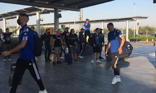 Ανόρθωση: Στο αεροδρόμιο η αποστολή (pics) thumb