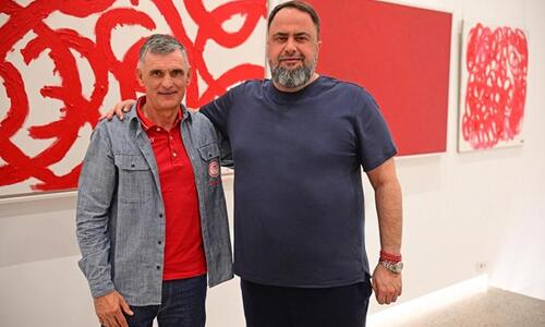Ο Ολυμπιακός παρουσιάζει το νέο Καραϊσκάκη - Στο πλευρό του Μεντιλίμπαρ ο Καρντόσο thumb
