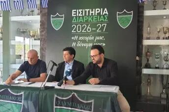 «Συμφωνία με Βρίκκη και Λώλη - Στόχος τα 700 διαρκείας» image