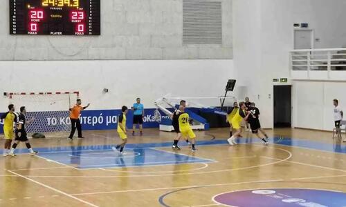 Ακάθεκτη η Sabbianco Ανόρθωση, πέρασε 2ος ο Παρνασσός  thumb
