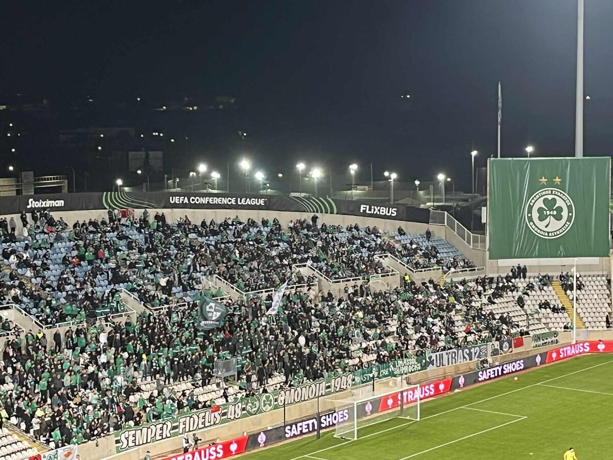 Ομόνοια-Ντιναμό Κιέβου / Η είσοδος των ομάδων στον αγωνιστικό χώρο! (ΒΙΝΤΕΟ ST) thumb
