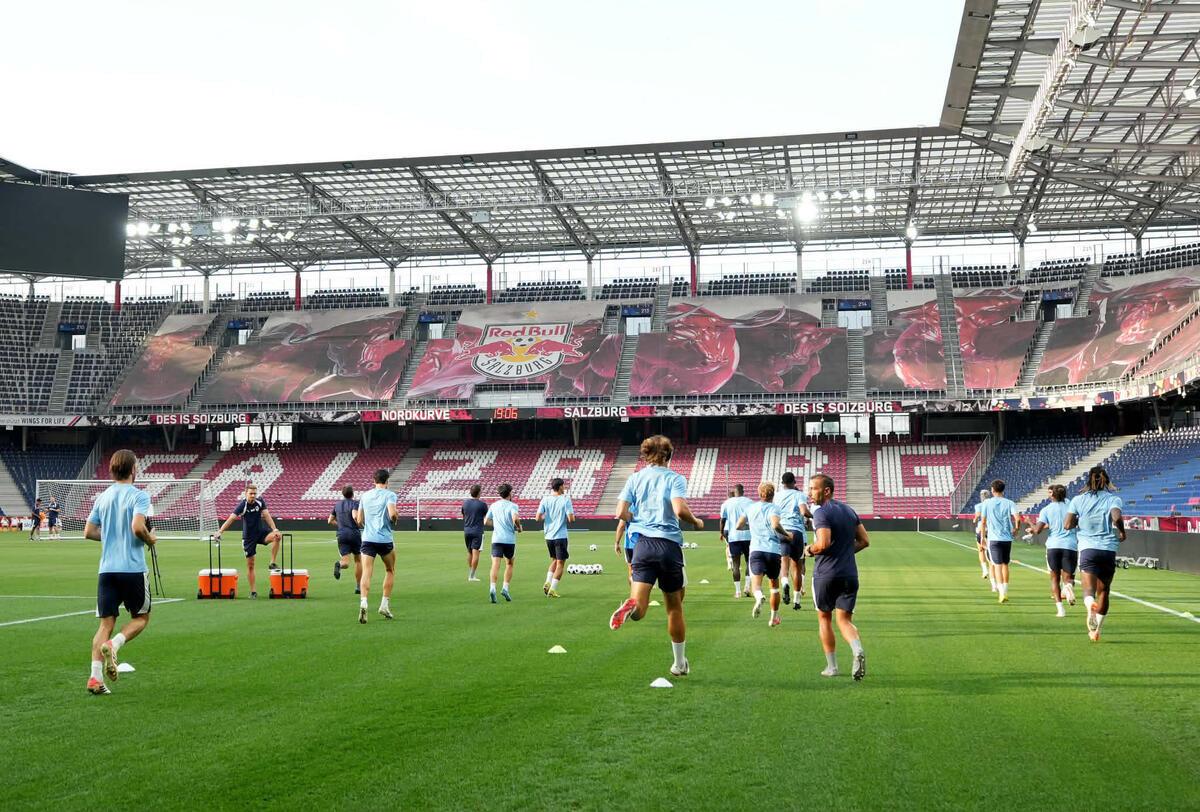 Η τελευταία προπόνηση της Πάφου  «Red Bull Arena» (Φωτογραφίες) thumb