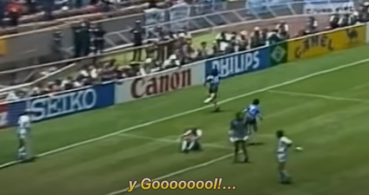 Το αξέχαστο γκολ και η περιγραφή του αιώνα (video) thumb