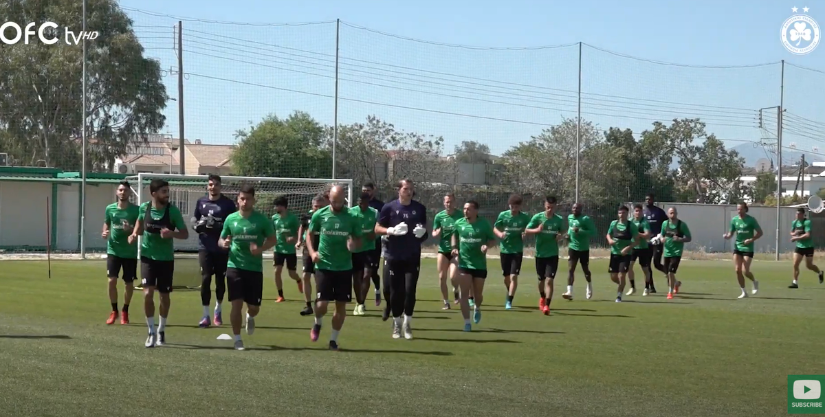 Η σημερινή προπόνηση (video) thumb