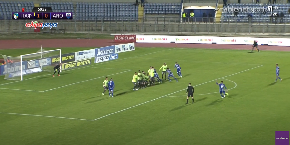 Με φαουλ του Πόποβιτς 1-1 (video) thumb