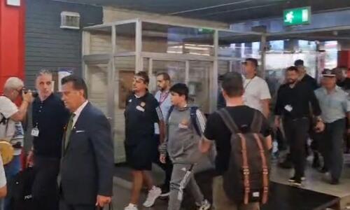 Χαμός και φραστική επίθεση κατά την είσοδο της αποστολής του Παναθηναϊκού στο ΣΕΦ thumb