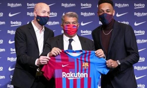 Μπαρτσελόνα: Παρουσίασε τον Ομπαμεγιάνγκ thumb