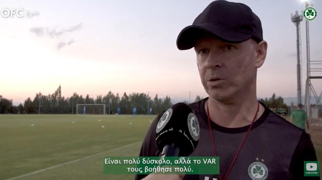 «Χαρούμενος για τη νοοτροπία και διάθεση των παικτών μου» (video) thumb