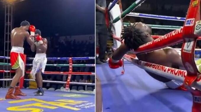 Βίντεο-σοκ: Νιγηριανός μποξέρ πέθανε στο ρινγκ thumb