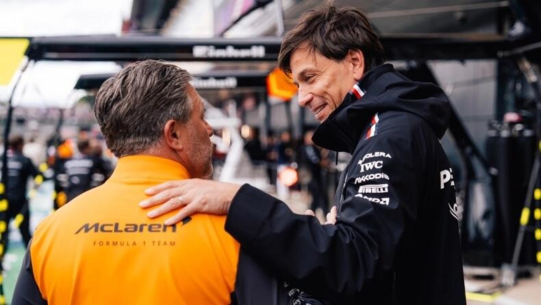 Η Mercedes συμβουλεύει τη McLaren στη διαχείριση των Πιάστρι και Νόρις thumb