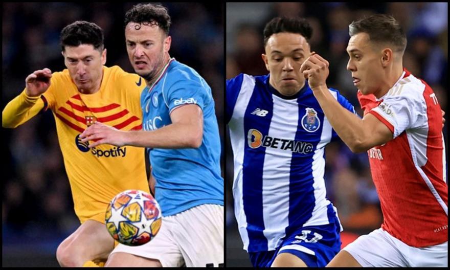 Champions League: Ανοικτές ρεβάνς σε Βαρκελώνη και Λονδίνο thumb
