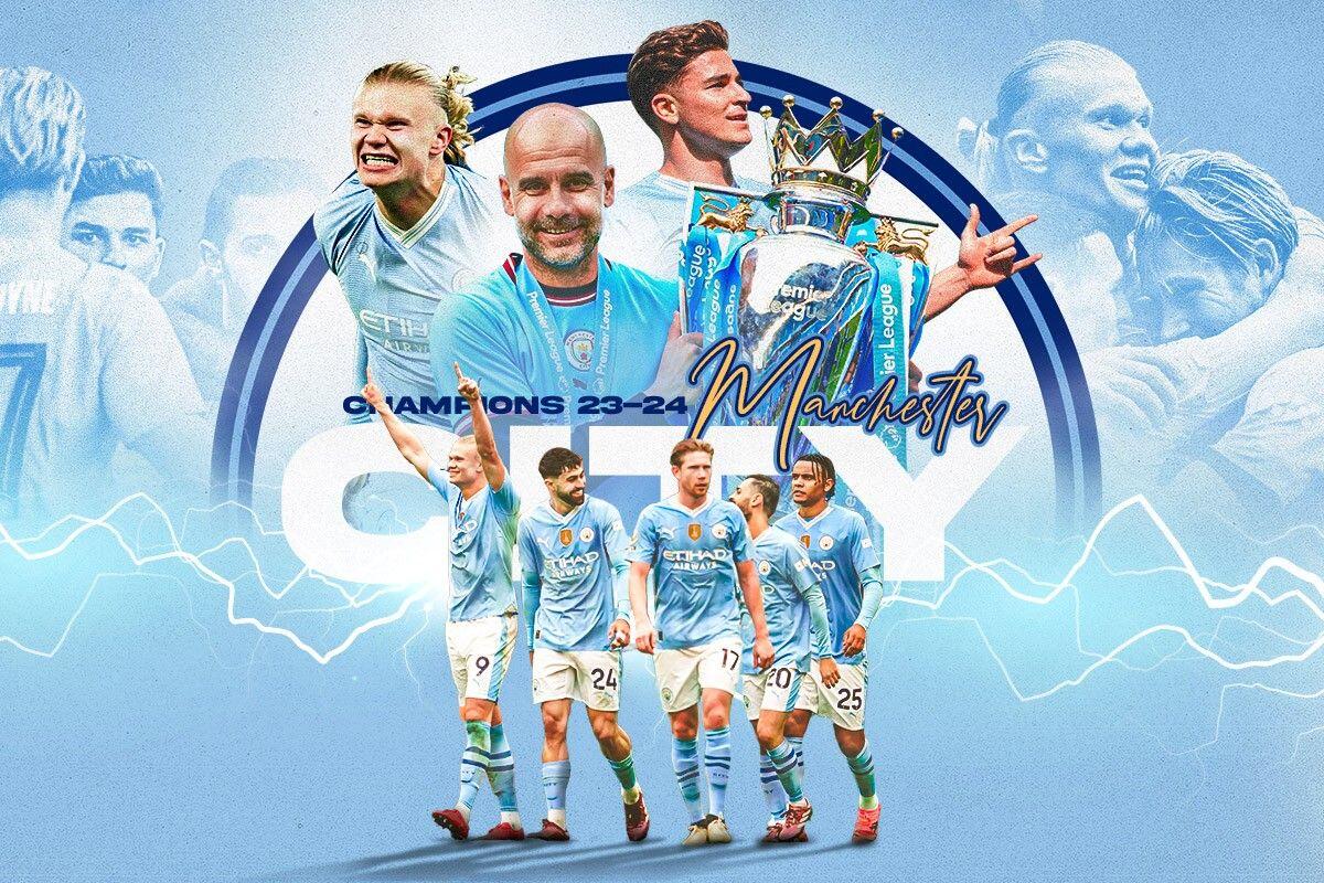 Premier League: Η αχτύπητη Μάντσεστερ Σίτι έγραψε ιστορία με το τέταρτο σερί πρωτάθλημα thumb