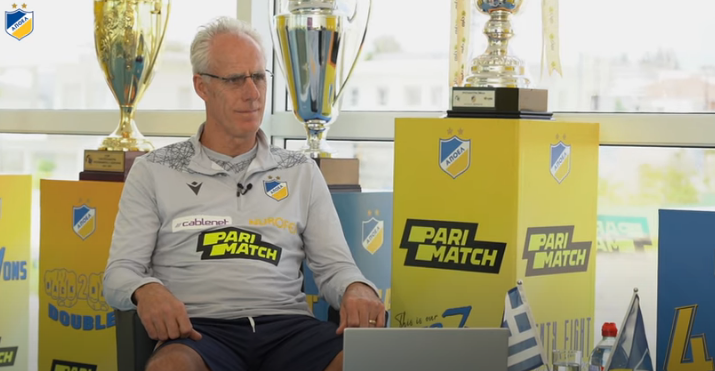 ΑΠΟΕΛ: Ο Mick McCarthy αποκαλύπτεται... (video/συνέντευξη) thumb
