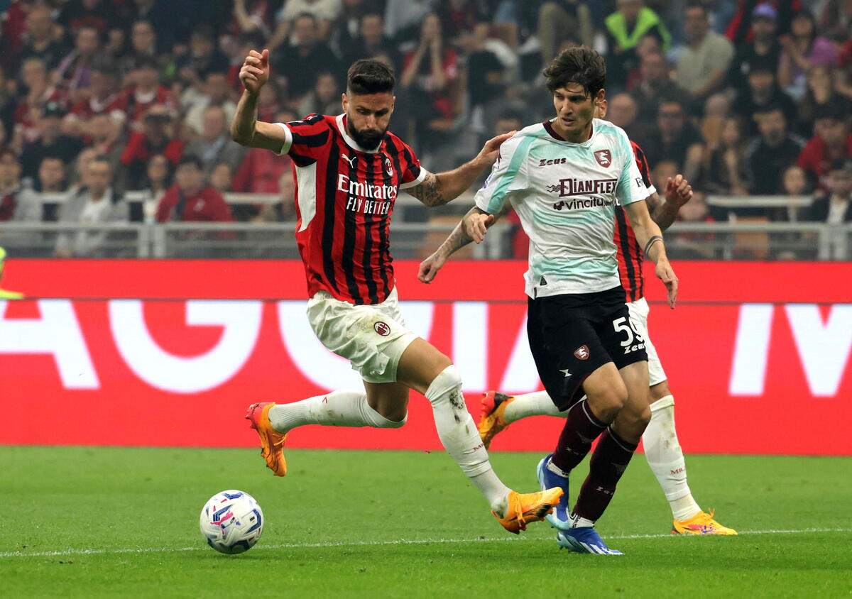 Serie A: Γκολ ο Ζιρού στο τελευταίο του ματς στη Μίλαν thumb