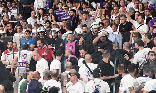 Ένταση στην OPAP Arena στο φινάλε του α' μέρους! thumb