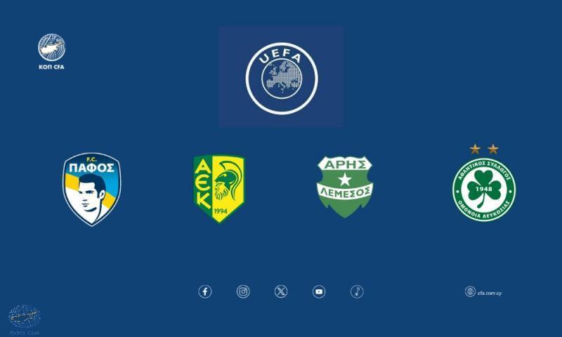 Η Κύπρος «σαρώνει» στην UEFA thumb