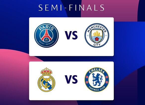 Champions League: Ημερομηνίες και πρόγραμμα των ημιτελικών thumb