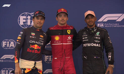 F1: Εντυπωσιακή pole σε δύσκολες συνθήκες για Λεκλέρ thumb