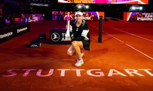Stuttgart Open: Το σήκωσε μέσα σε 70 λεπτά η Ριμπάκινα thumb