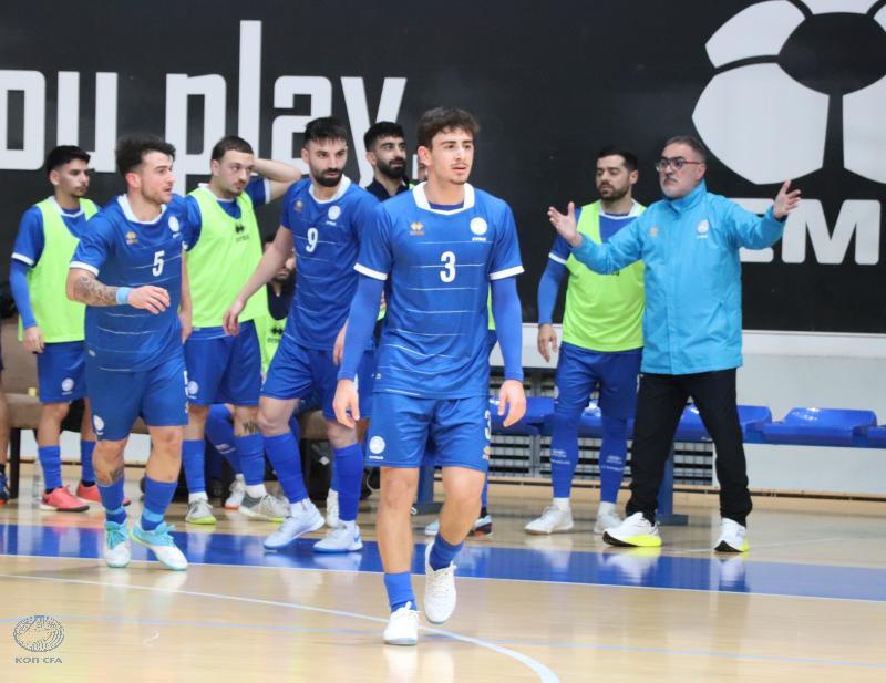 Futsal: Μαυροβούνιο - Κύπρος 4-1 σε φιλικό αγώνα thumb