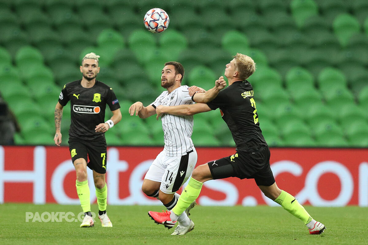 Κρασνοντάρ - ΠΑΟΚ 2-1: Δικέφαλε μπορείς να προκριθείς! thumb