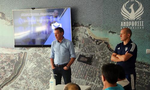 Συνάντηση Λάρκου με Βέσκο και επιτελείο των ακαδημιών thumb