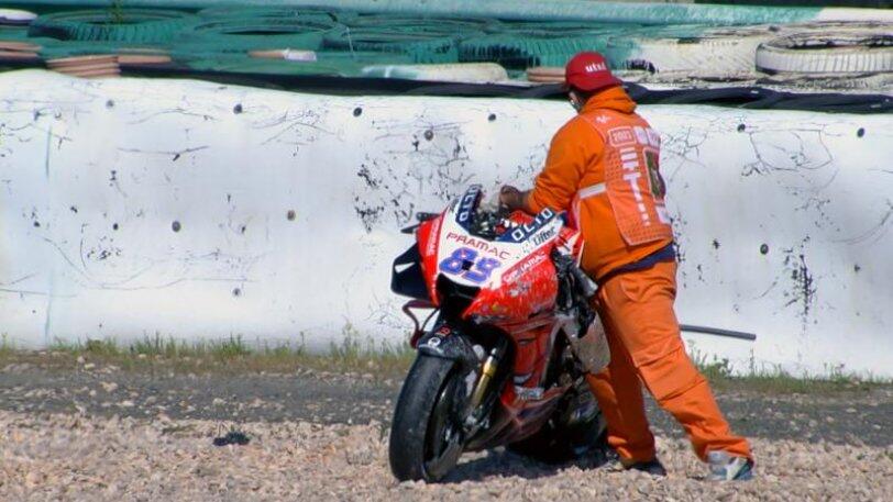 MotoGP: Σοβαρό ατύχημα είχε ο Χόρχε Μάρτιν thumb