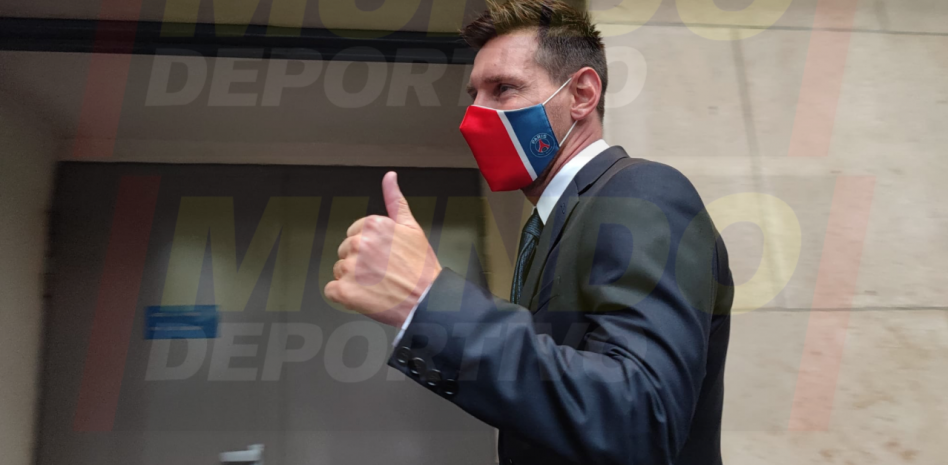 Η πρώτη φωτογραφία του Μέσι με τα χρώματα της Παρί  thumb