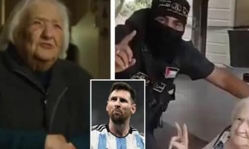 Μια 90χρονη γλίτωσε την απαγωγή από τη Χαμάς χάρη στον... Μέσι! (vid) thumb
