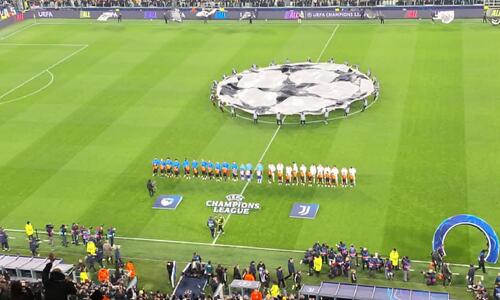 Βίντεο ST: Η είσοδος των δύο ομάδων ομάδων στο Allianz Stadium thumb