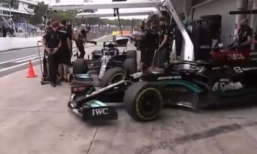 Formula 1, GP Βραζιλίας: Χάμιλτον και Μπότας λίγο έλειψε να τρακάρουν στο pit lane thumb