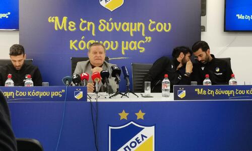 Πρόδρομος: «Η πολεμική εναντίον του ΑΠΟΕΛ αυξάνεται»! thumb