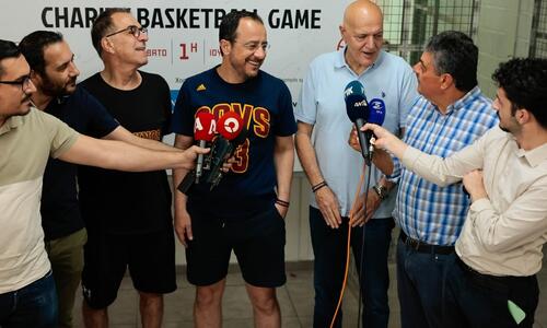 Σε φιλανθρωπικό αγώνα με τον ΠτΔ η ηγεσία του ΚΟΑ thumb