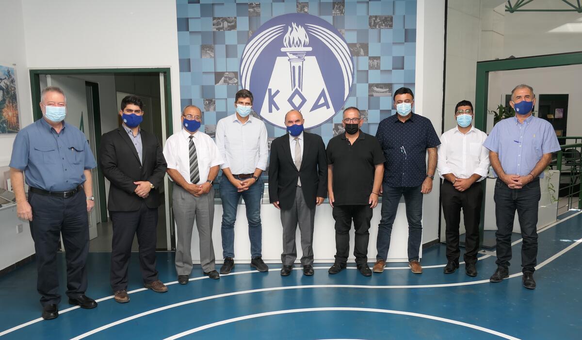 Ο Πρόεδρος του ΚΟΑ συναντήθηκε με το Σωματείο Ροτσίδης Μάμμαρι thumb