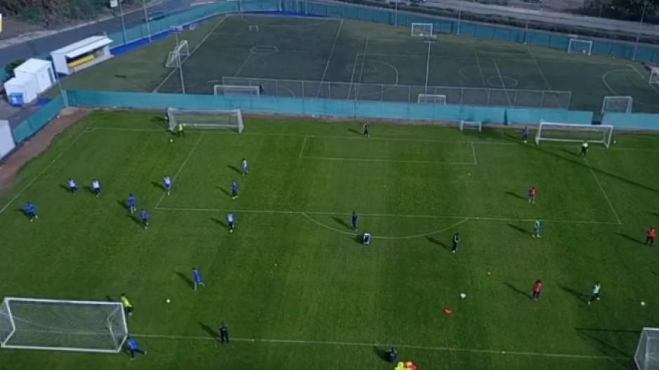 Η προπόνηση του ΑΠΟΕΛ από ψηλά (vid) thumb