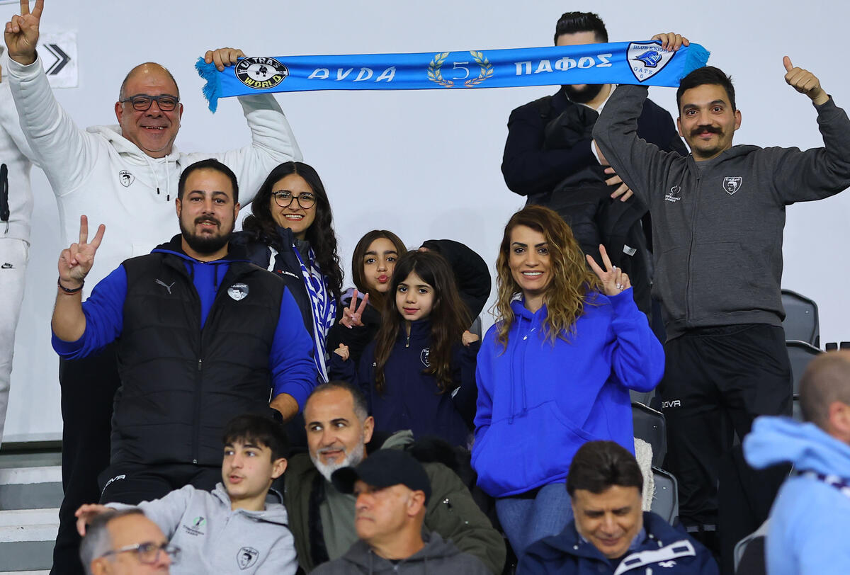 Οι Παφίτες στο στάδιο Άλφαμεγα (Φωτορεπορτάζ) thumb
