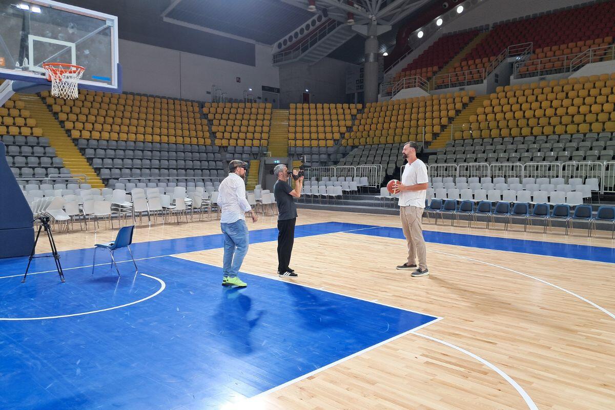 Επισκέφθηκε τη Λεμεσό ο πρώην NBAer Νίκολοζ Τσκιτισβίλι thumb